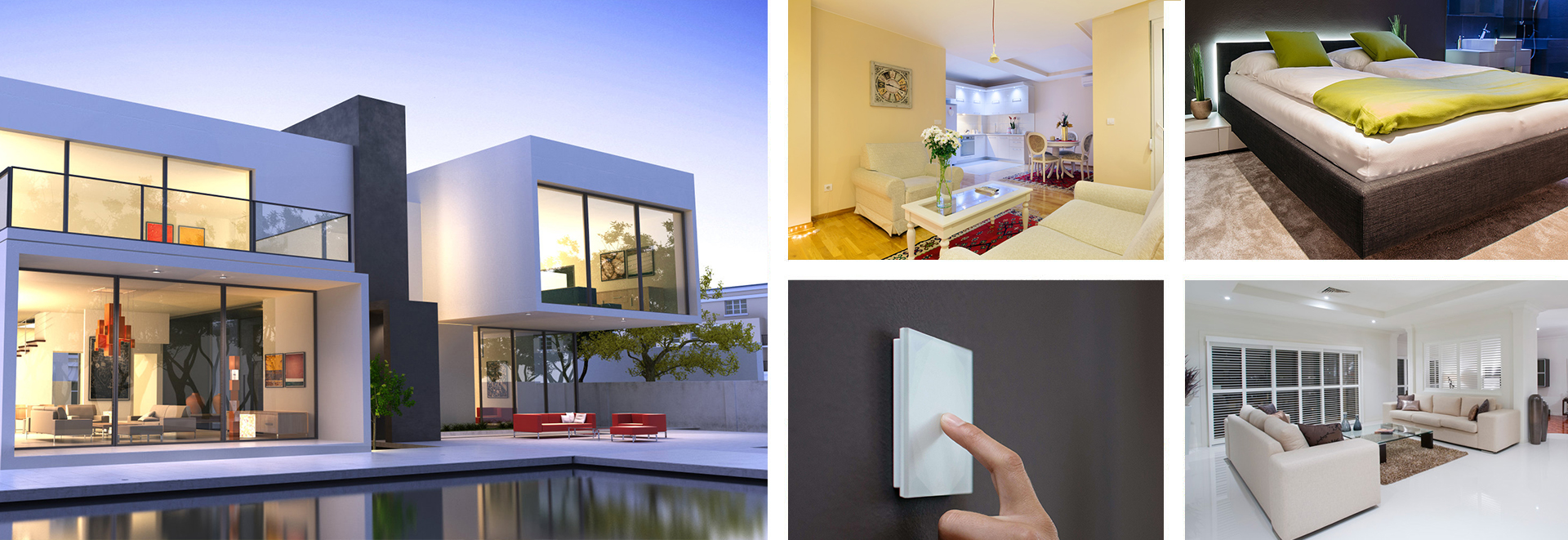 Smarthome Nord Loxone Real Smart Home Selent Collage